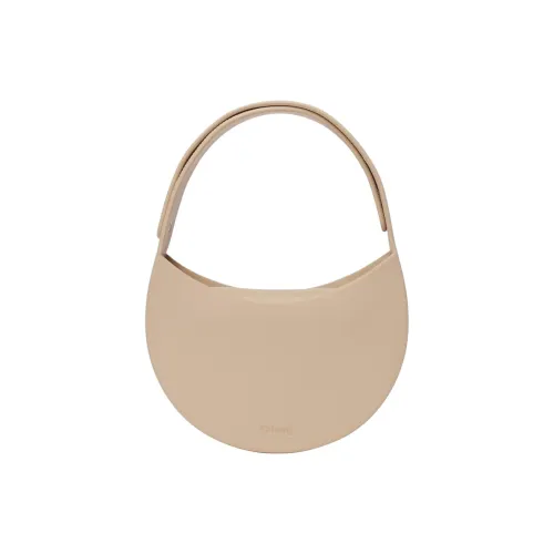 O Bag Thermoplastic Compound Сумка Сумка через плечо Женская Коричневая