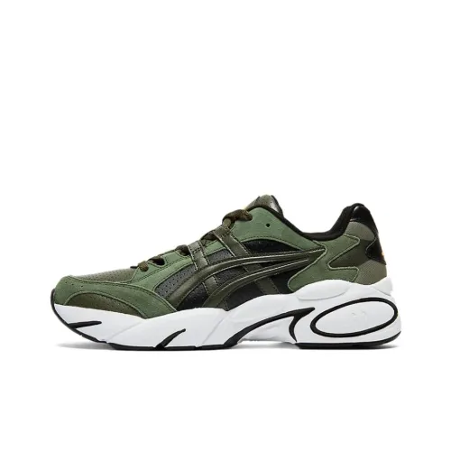 Asics Gel BND Low Top Casual Мужской Черный Зеленый