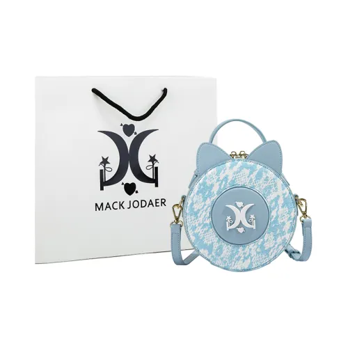 MACK JODAER Сумка из синтетической кожи большая женская синяя