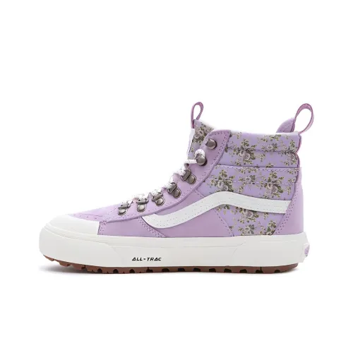 Vans SK8 High Топ Скейтборд Кроссовки Унисекс Фиолетовый