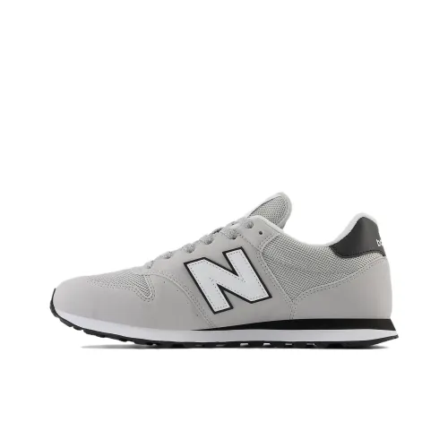 New Balance NB 500 Low Топ Повседневные Беговые Кроссовки Мужские Серые
