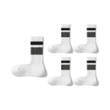 5 пар (5 белых)