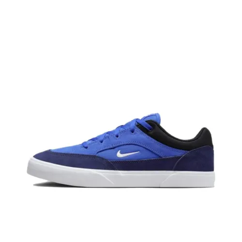 Nike SB MALOR Slip-resistant Abrasion-resistant Lightweight Low-Top Skateboarding Shoes Unisex Blue Найк SB MALOR Противоскользящие Износостойкие Легкие Низкие Кроссовки для Скейтбординга Унисекс Синий