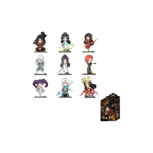 Read Goodies BATTLE Against The Heavens DOUJI Коллекция Слепые коробки Один Mystery Коробка Целая коробка 8 шт