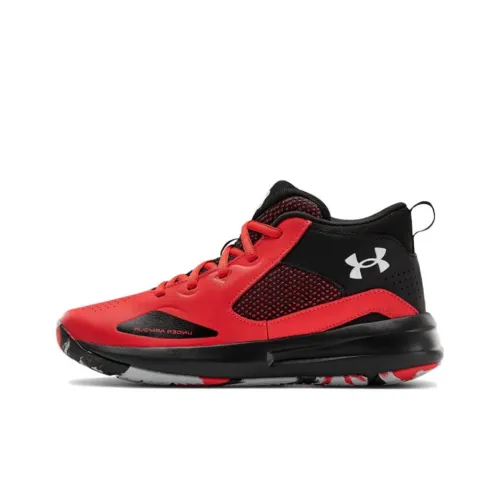 Under Armour Lockdown 5 Винтажные баскетбольные кроссовки MID Топ Женские