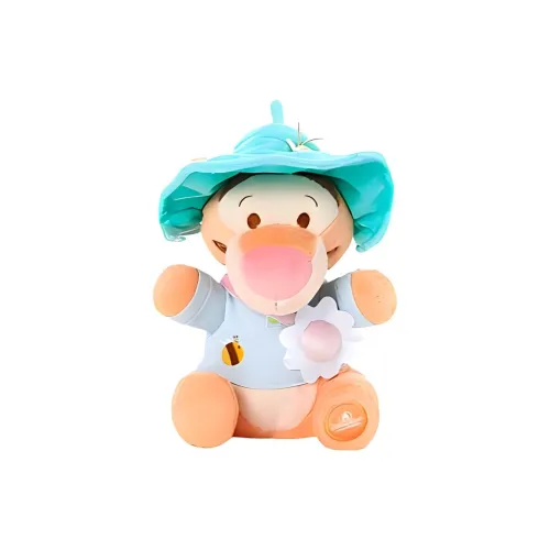 Disney Тиггер Shanghai Disney 2024 Summer Bear Winnie Кукла Плюшевая Кукла 22 см Высота