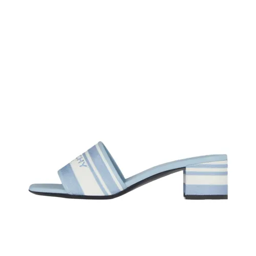 Givenchy 4G Слипоны 4,5 см Женские Синие Белые