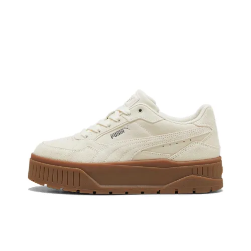 PUMA Karmen Скейтборд Кроссовки Низкие Бежевые Женские