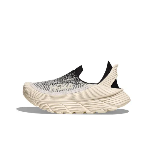HOKA ONE ONE Restore TC Support Low Top Hiking Shoes Unisex Black Beige HOKA ONE ONE Restore TC Support Низкий Топ Походная обувь Унисекс Черный Бежевый