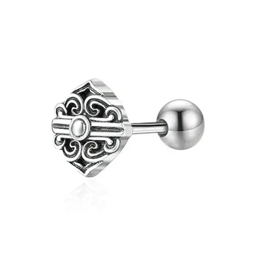 BLESSED BULLET Серьги-гвоздики из меди унисекс