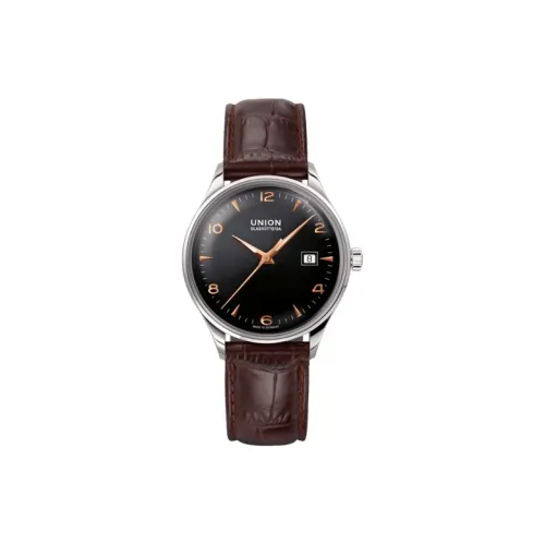 UNION GLASHUTTE/SA Автоматический Механический Мужской Часы из Коллекции Noramins 40 мм Черные