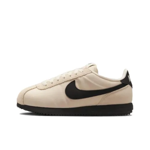 nike Cortez Slip-resistant Abrasion-resistant Low Top Casual Running Shoes Women's Beige