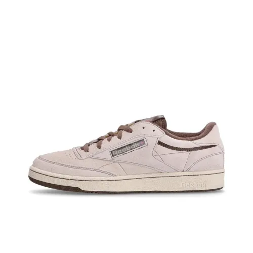 Reebok Club C Скейтборд Кроссовки Низкие Овсяные Унисекс