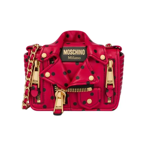 MOSCHINO Sheepskin Сумка через плечо Женская Красная