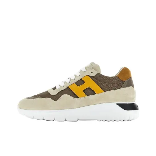 HOGAN Interactive³ Low Топ Casual 5,3 см Мужской Бежевый