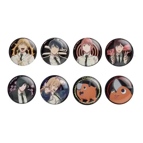 Sublime Books Дендзи Почита Макима Hoshino Пава Aoyama Akito Человек-бензопила Animation Collection Значки