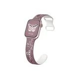 Дымчатый фиолетовый и белый