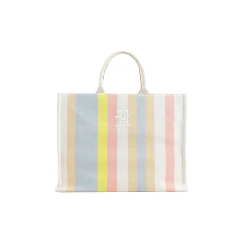 Tommy Hilfiger Хлопок Тоут Сумка Сумка для покупок Сумка Женская Многоцветная