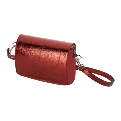 O Bag Thermoplastic Compound Сумка через плечо Сумка на плечо Стандартная Женская Алый