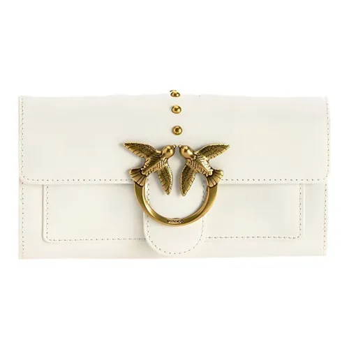 PINKO Коровья кожа Сумка через плечо Маленькая Женская Белая
