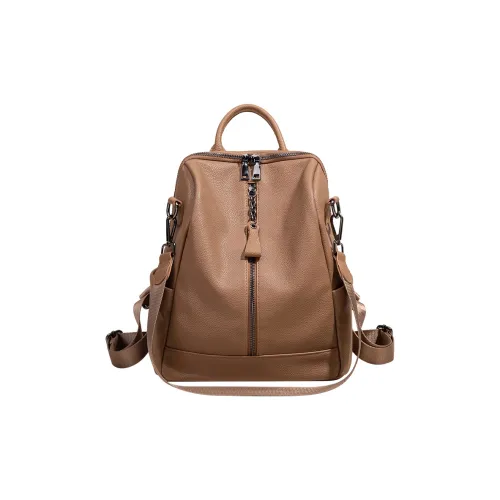 VANDEE Высококачественная ткань Рюкзак Женские Коричневый