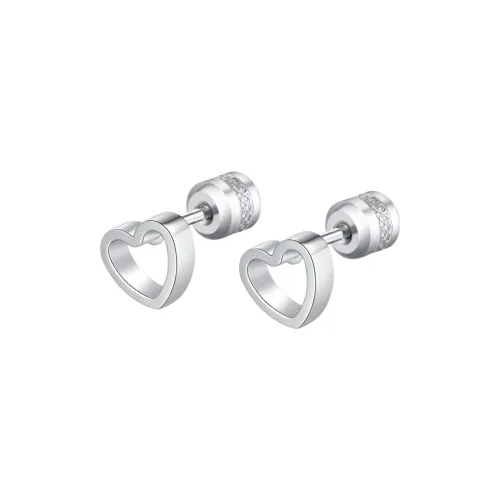 VERENA REINE Титановые стальные серьги-гвоздики для женщин