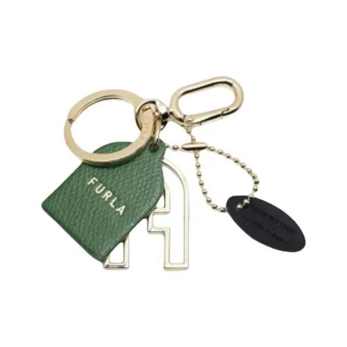 Furla Металл Кожа Брелоки Унисекс Зеленый