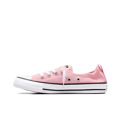 Converse Chuck Taylor All Star Chuck Taylor Устойчивый к истиранию Дышащий Низкий Верх Повседневная Обувь Женская Розовый Белый Черный