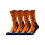 Апельсиновая нишенная юбка и эластичные баскетбольные носки [2 пары]