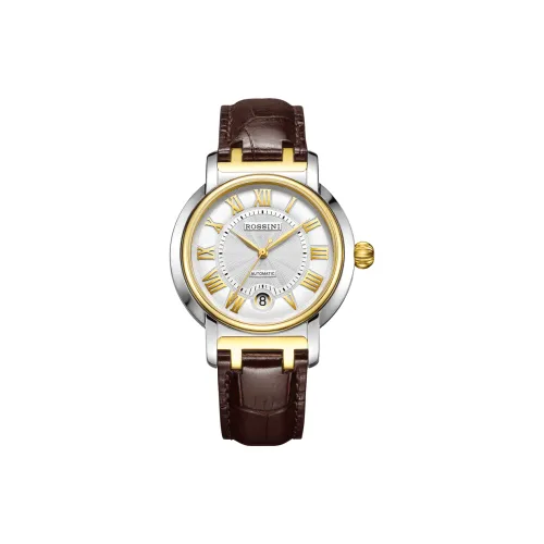 ROSSINI Механические часы Movement унисекс Enlightenment Collection, 32 мм, белые