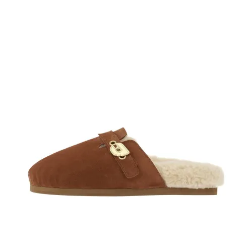 ANCIENT GREEK SANDALS Домашние тапочки Женские Ржаво-красный