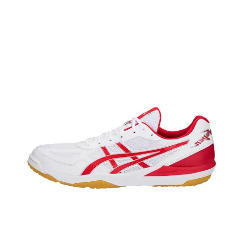 ASICS Japan L Slip Resistant Abrasion Resistant Breathable Low Top Беговые кроссовки Унисекс White Red