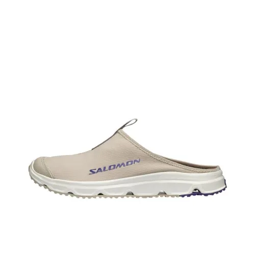 SALOMON RX Slide 3,0 Домашние тапочки Перо-серый/Железно-серый/Dazzling Фиолетовый Унисекс