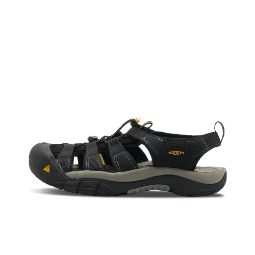 KEEN Newport H2 Дышащая и Износостойкая Обувь для треккинга Мужская Черная