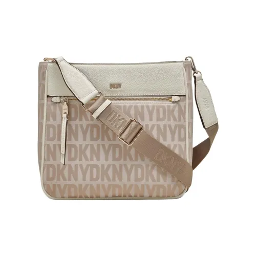 DKNY Имитация Кожа Сумка через плечо Женская Светлый Умбра