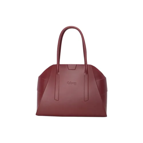 O Bag Thermoplastic Compound Сумка Сумка через плечо Стандартная Женская Бордовый Красный