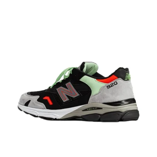 New Balance NB 920 Low Топ Беговые кроссовки Унисекс Черный Зеленый