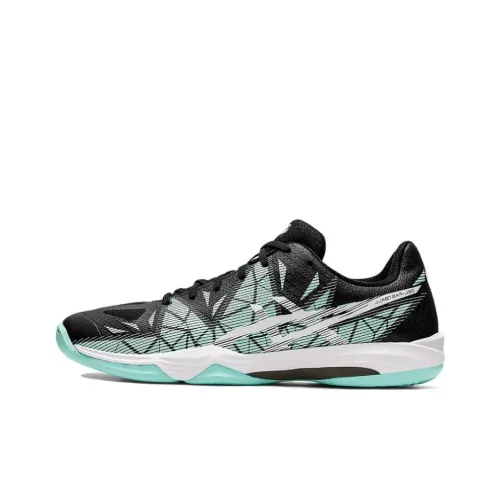 Asics Гель Fastball 3 Low Топ Кроссовки для тренировок Унисекс Черный Зеленый