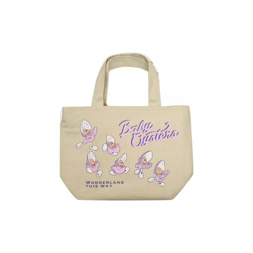 Disney Хлопок Meal Сумка Сумка Унисекс Бежевый