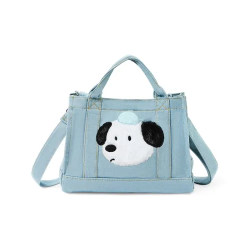 Bywhich Деним Сумка через плечо Сумка Обычная Женская Синяя