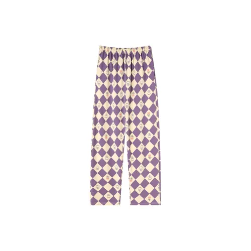 MADALLO Пижамные штаны женские Темно-пурпурный розовый