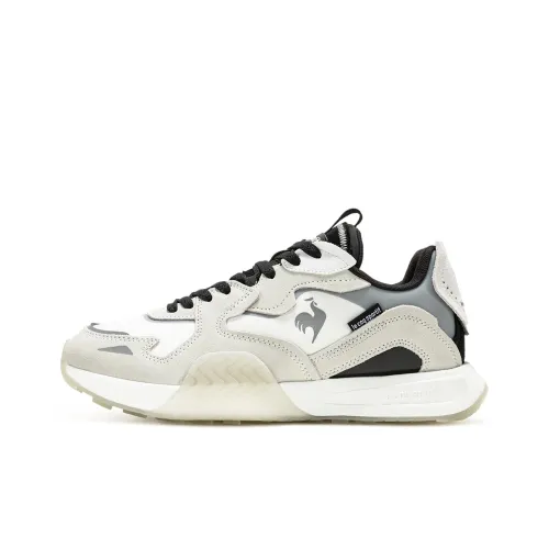 Le Coq Sportif Беговые кроссовки Low Top Экрю/Черный Унисекс