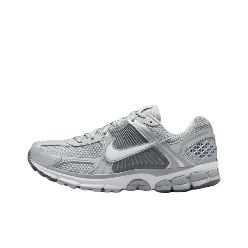 Nike Air Zoom Vomero 5 Беговые кроссовки Низкий Топ Серебряный Мужской