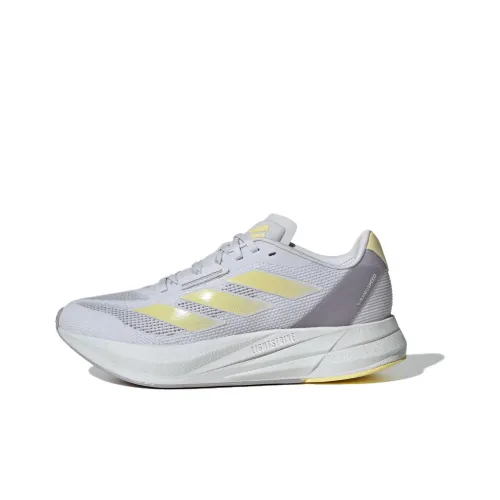 Adidas Duramo Speed Беговые кроссовки Низкий топ Symbol Серый/Желтый/Благородный Серый Женские