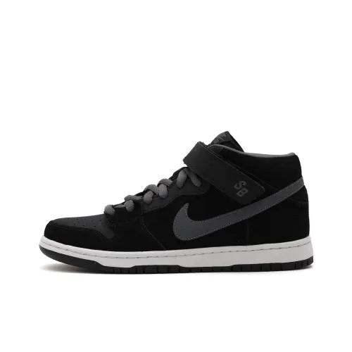Nike SB Dunk MID Pro Slip Resistant Амортизация Abrasion Resistant MID Топ Скейтборд Кроссовки Унисекс