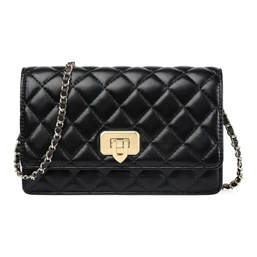 TUCANO Мягкая Удобная ПУ (полиуретан) Сумка через плечо Женская Классическая Черная