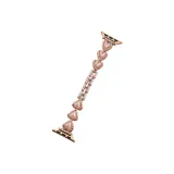 Сердце розово-золотого цвета