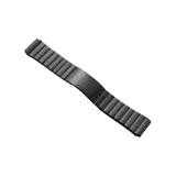 Однополосный ремешок из титана (выпуклая голова) - черный