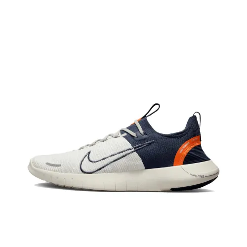 Nike Дышащая Поддержка Низкий Топ Повседневная Тренировочная Беговая Обувь Мужская Серый Белый Синий