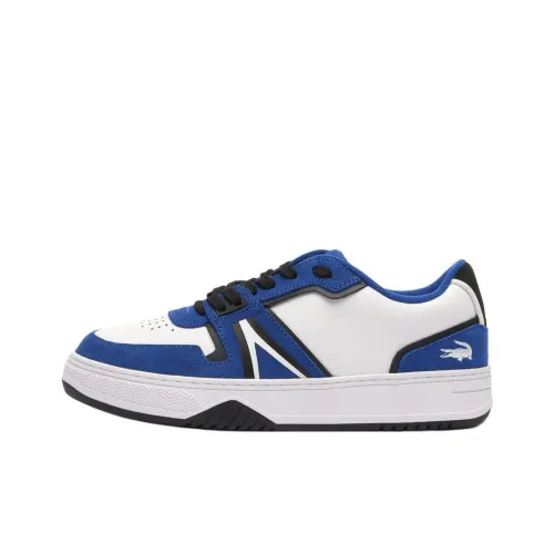LACOSTE L001 Low Топ Скейтборд Кроссовки Мужские Белый Синий